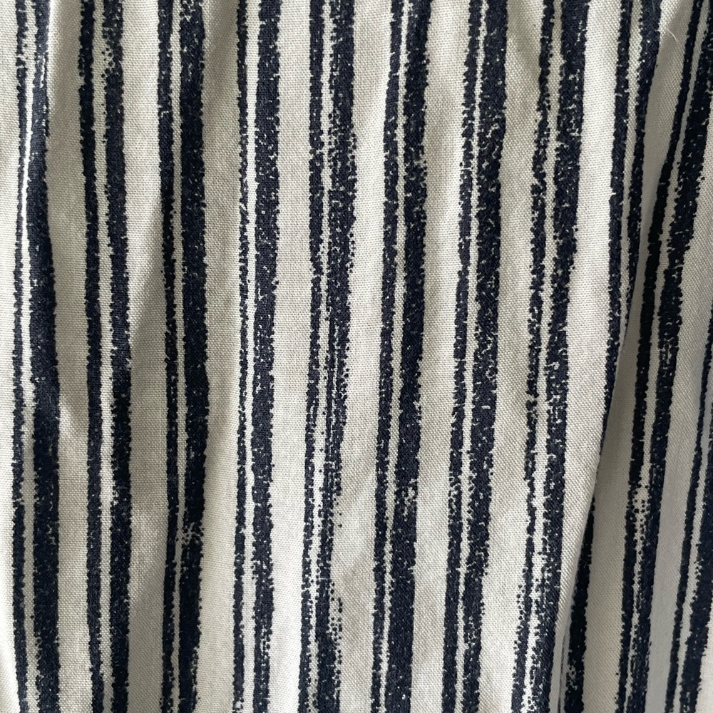 Velvet Heart Black and White Striped Button Down Shirt - Picture 8 of 9